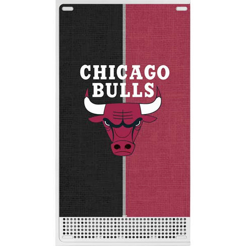 NBA Chicago Bulls Canvas Xbox Series S Console Skin